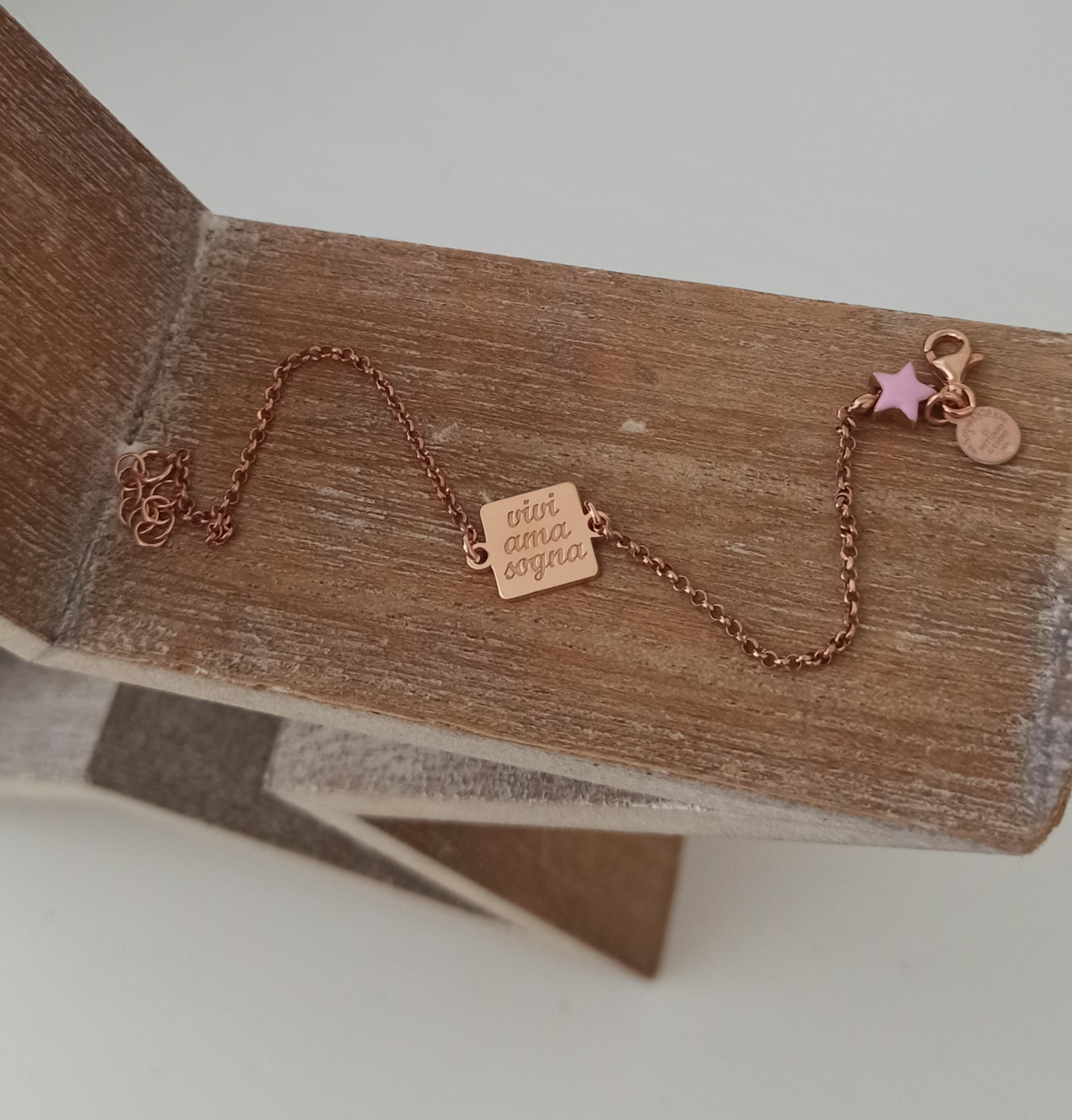 Bracciale "vivi ama sogna"