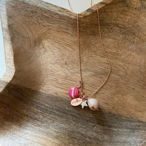 Collana con perla scaramazza