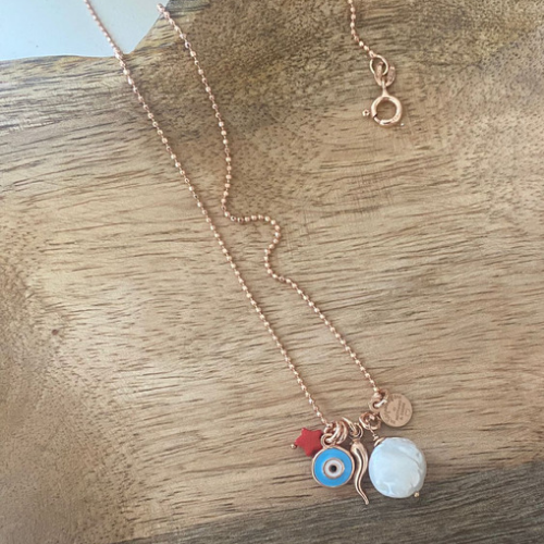 Collana con perla scaramazza