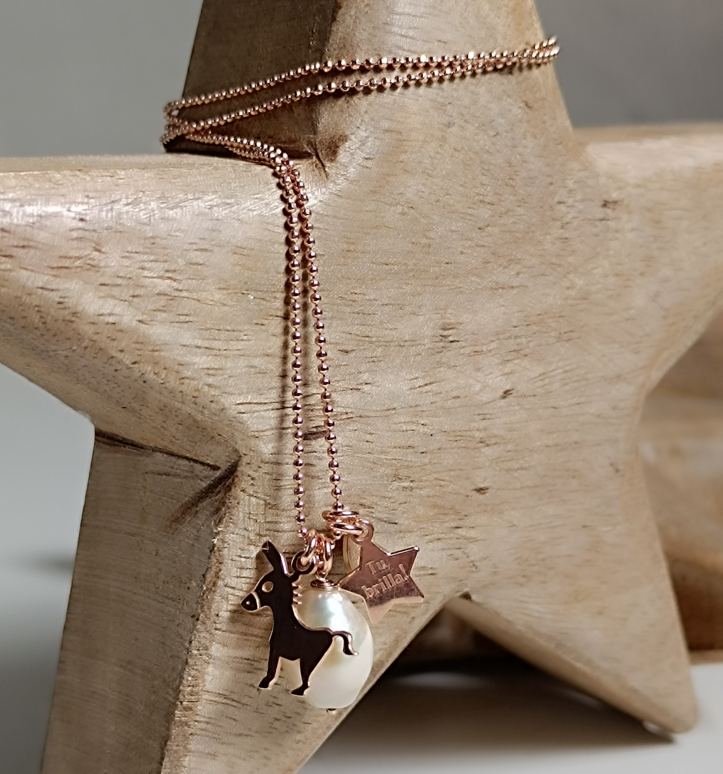 Collana Tu, sei tu! con perla scaramazza.