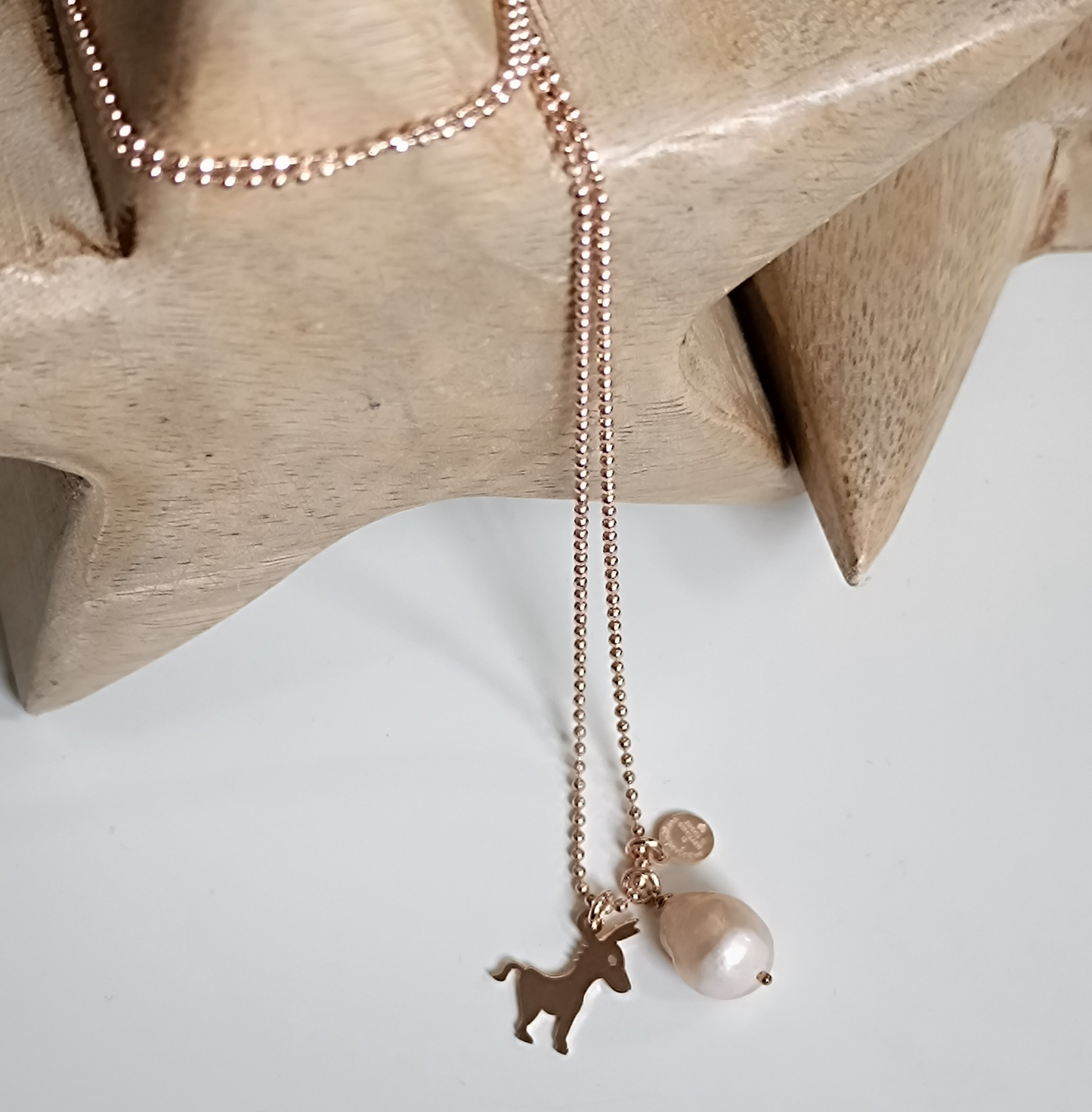 Collana Tu, sei tu! con perla scaramazza.