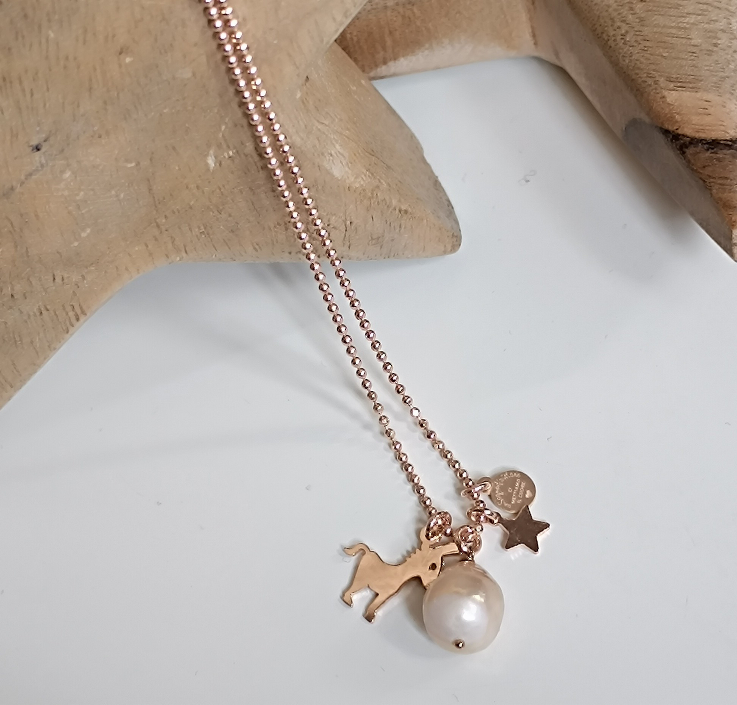Collana Tu, sei tu! con perla scaramazza.