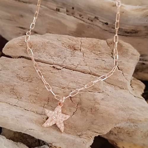 Collana graffettina con charm