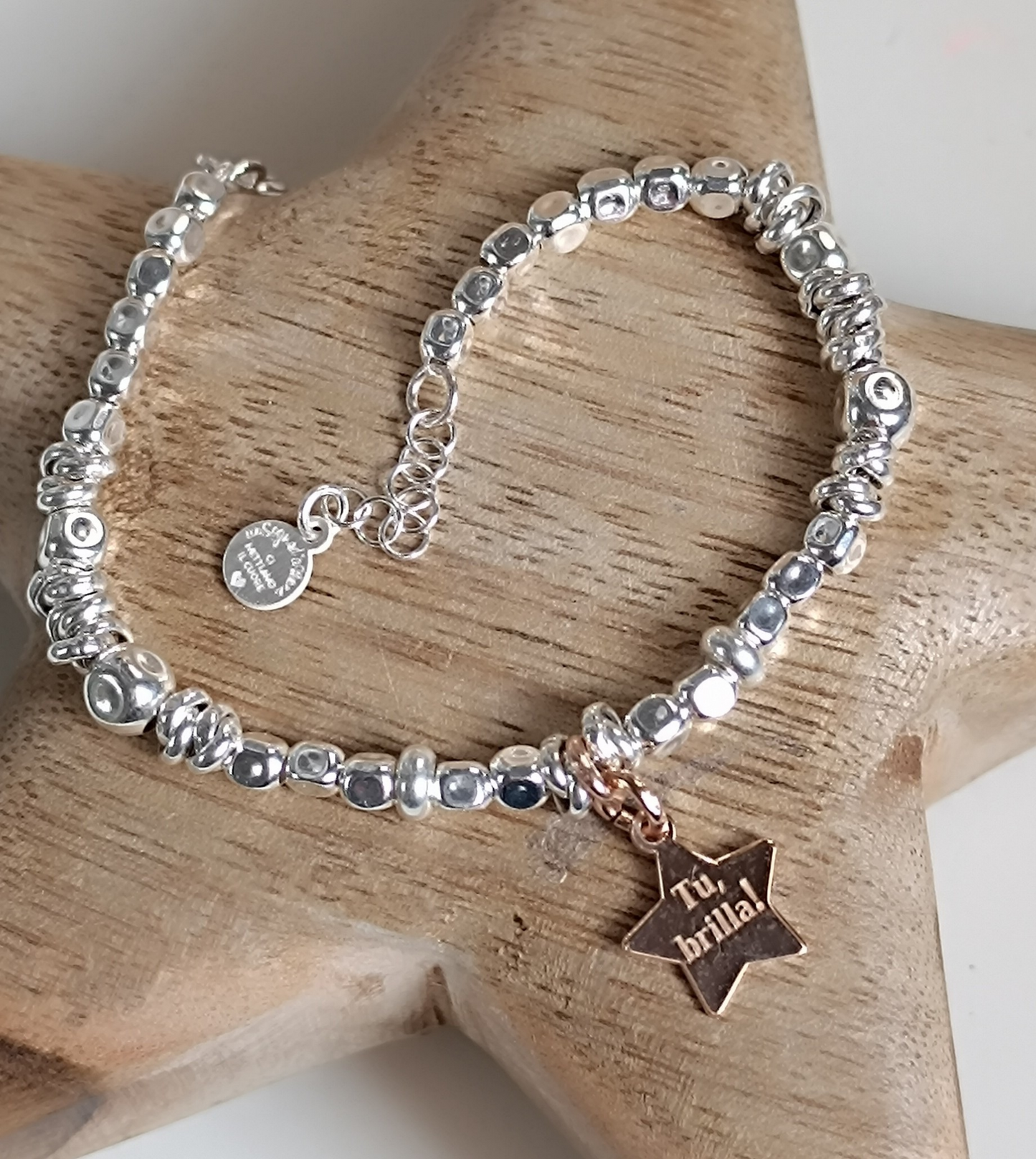Bracciale pepite mix - Stella Tu, Brilla!