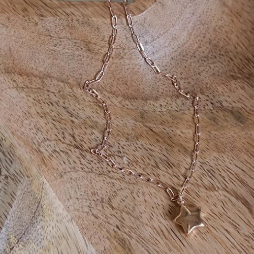 Collana graffettina con charm