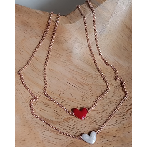 Collana Cuoricini