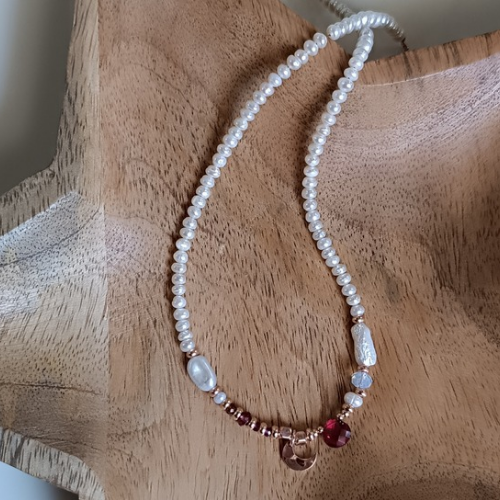 Collana perle mix