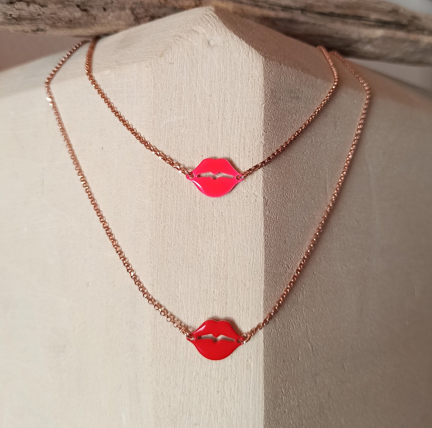 Collana "bacio della buonanotte"