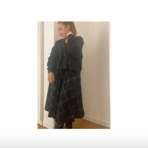 Gonna in tartan MIDI