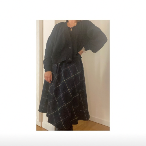 Gonna in tartan MIDI