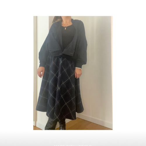 Gonna in tartan MIDI