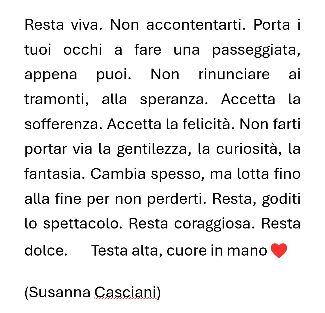 Collana portamifortuna con targhetta "testa alta, cuore in mano"