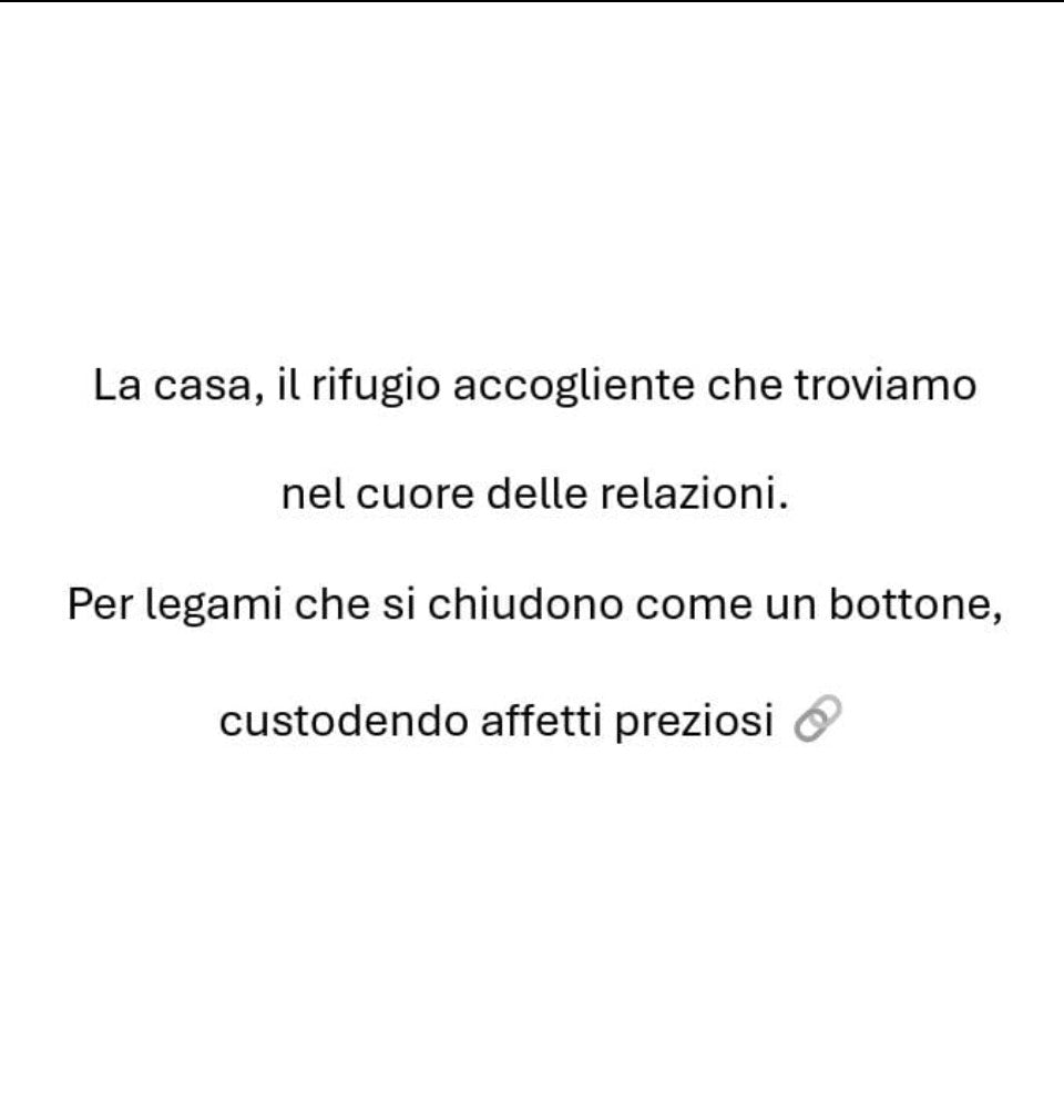 Collana "casa a bottone"