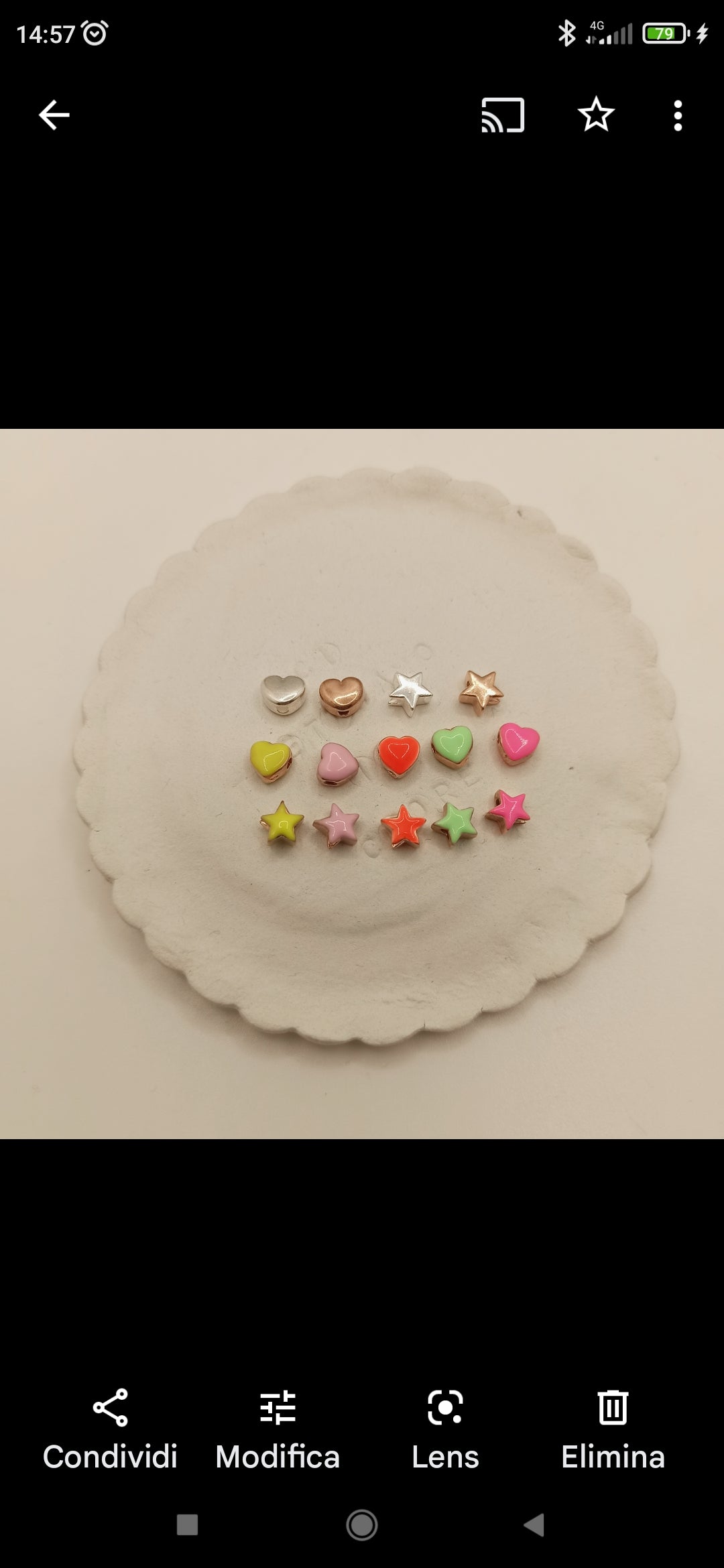 Bracciale "vivi ama sogna"