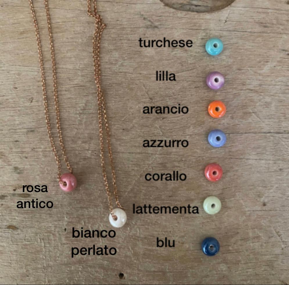 Collana caramella