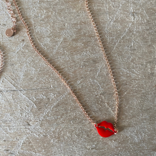 Collana "bacio della buonanotte"