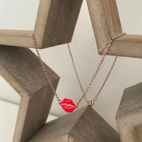Collana "bacio della buonanotte"