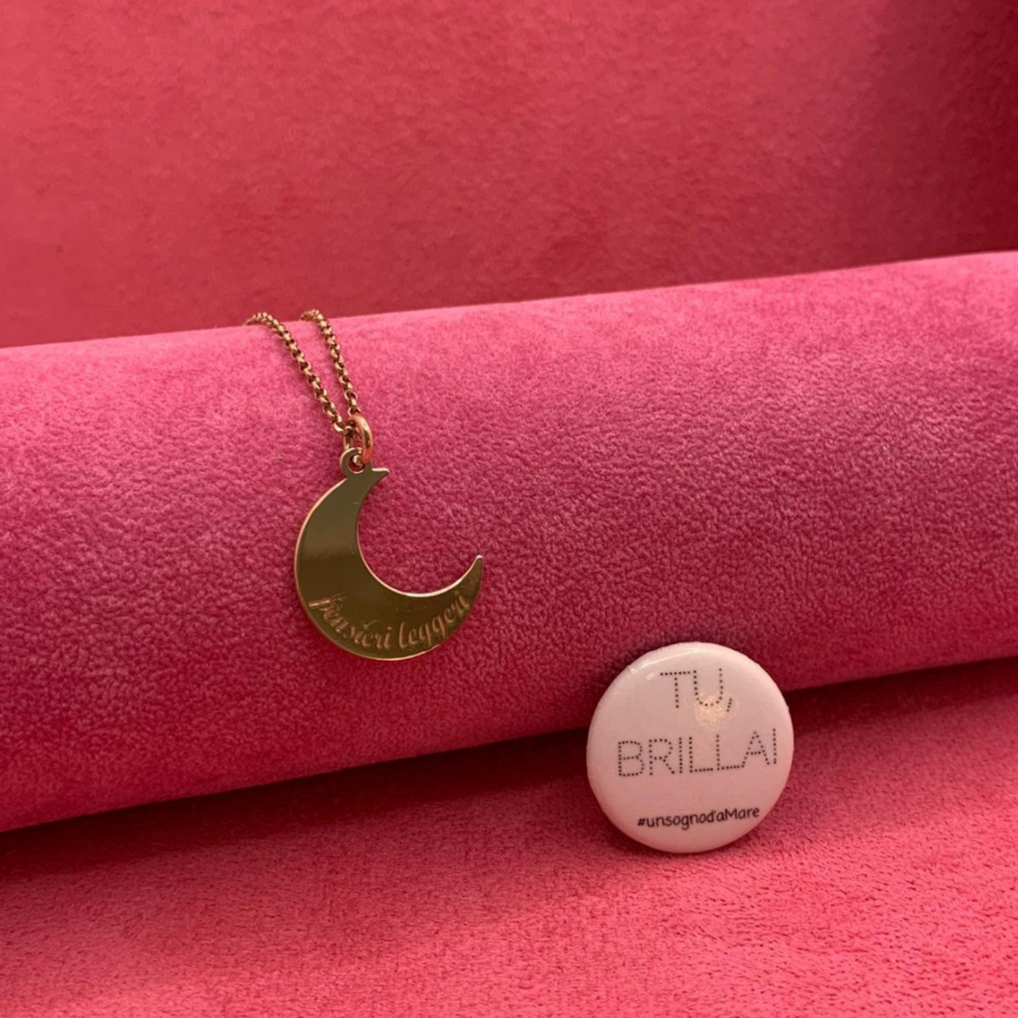 Collana luna "pensieri leggeri"