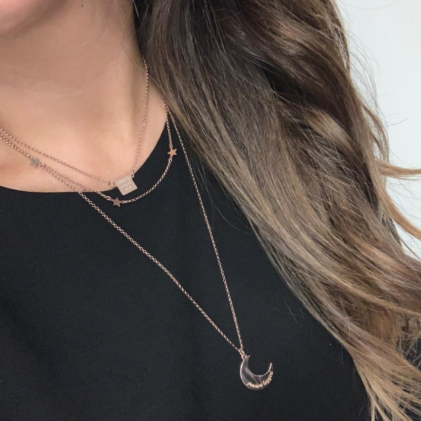 Collana luna "pensieri leggeri"