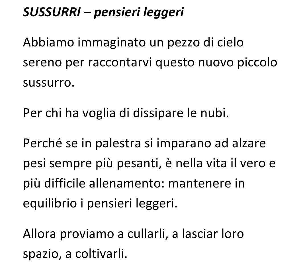 Orecchini Sussurri - pensieri leggeri -