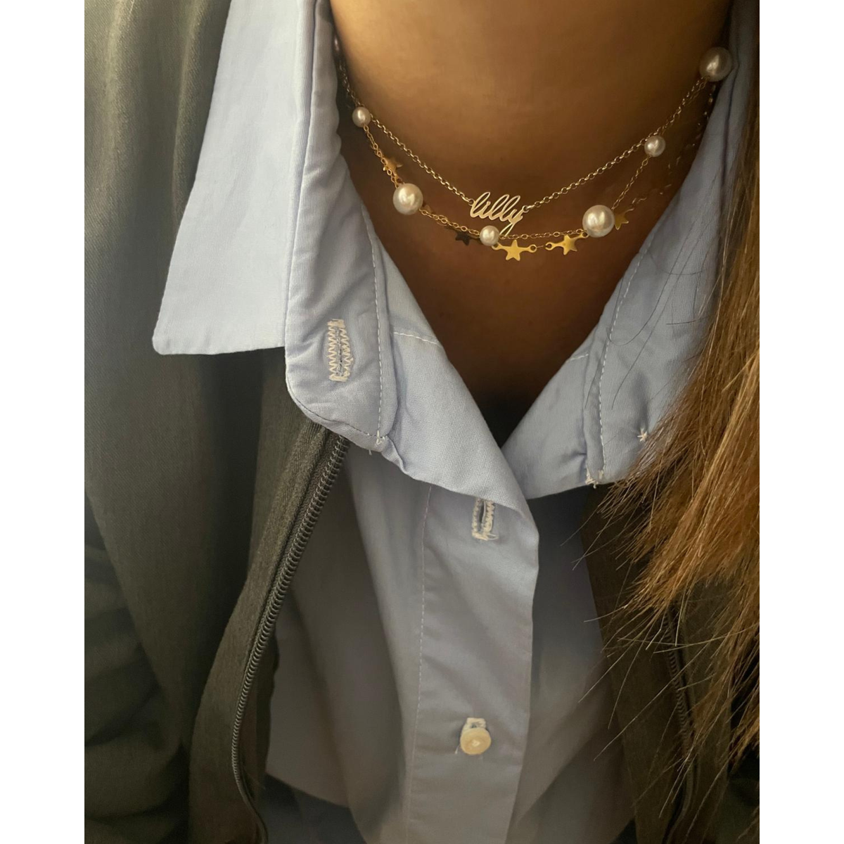 Collana con nome personalizzato in argento 925