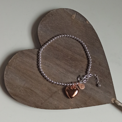 Bracciale "ci mettiamo il cuore"