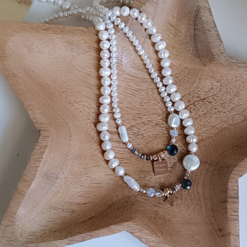 Collana perle mix
