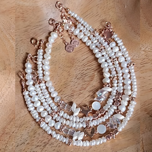 Bracciale perle mix