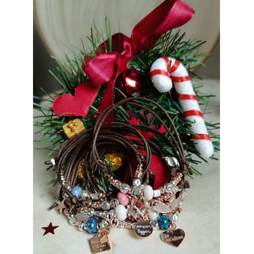 Bracciale cordino cotone cerato da 1,5 mm.