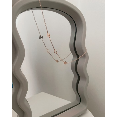 LEGAMI - collana con le tue iniziali del cuore