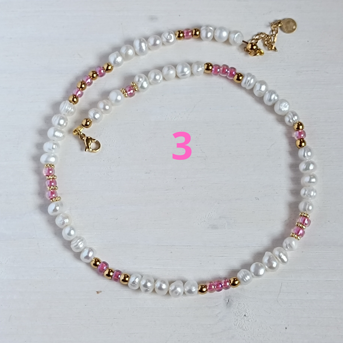 Collana perle mix