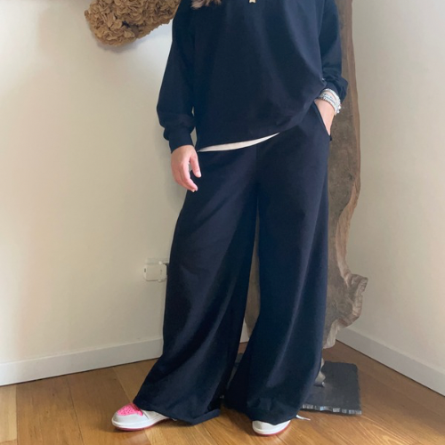 Pantalone wide leg