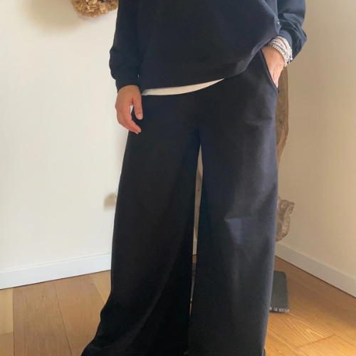 Pantalone wide leg