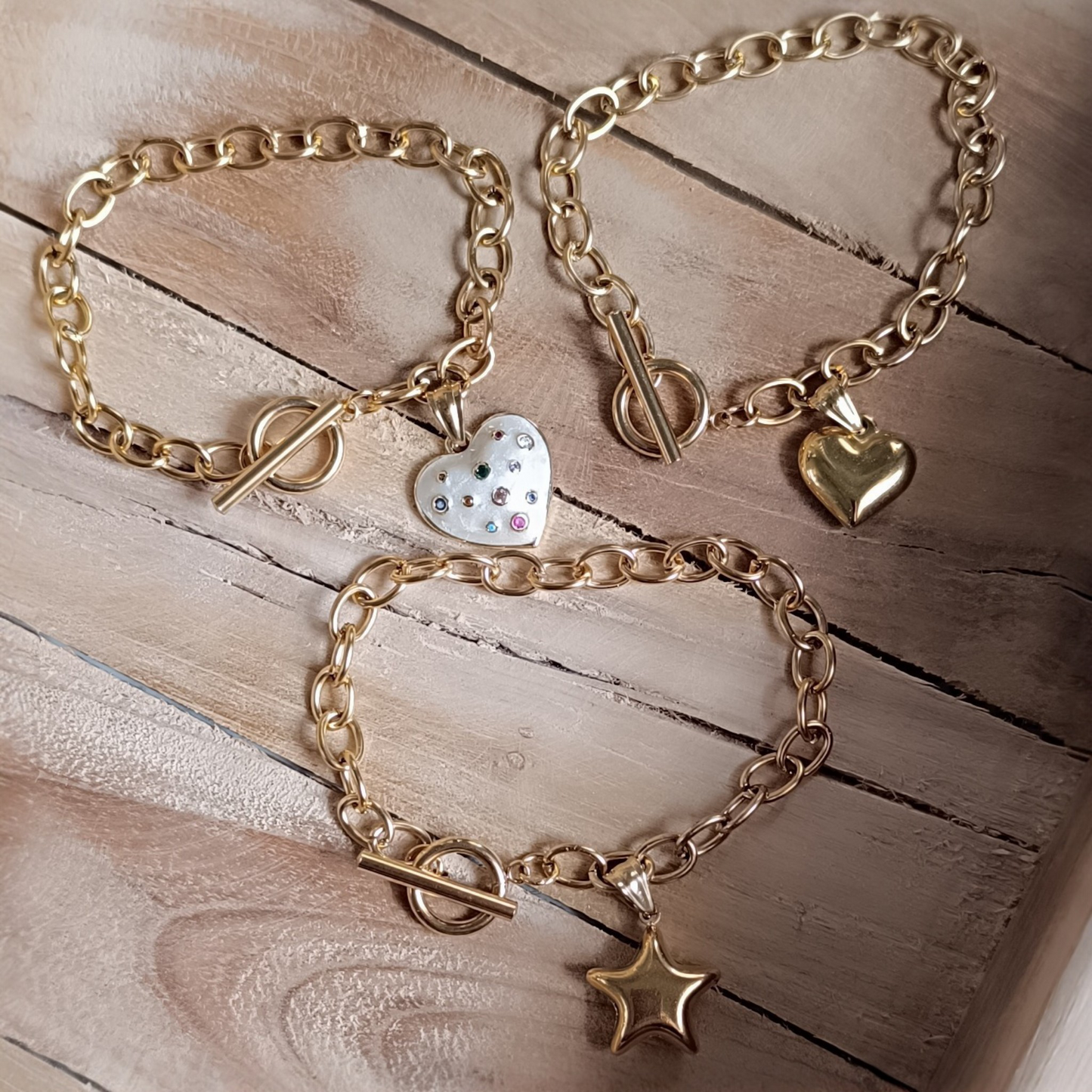 ✨SHARE THE LOVE✨ il bracciale con chiusura a T