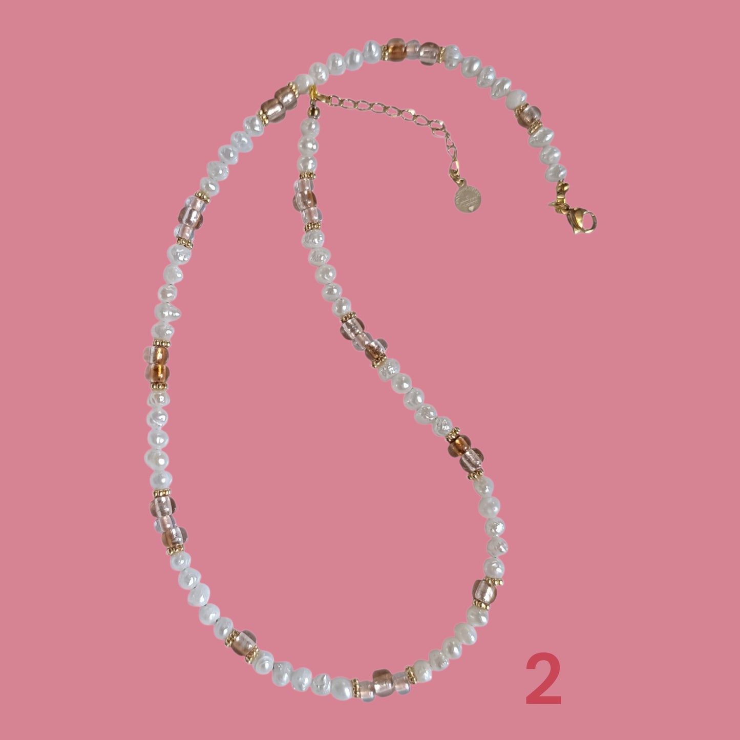 Collana perle mix
