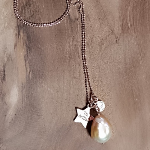 Collana con perla scaramazza